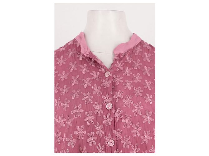 Autre Marque Vestido Sunday de algodón rosa - vista 2