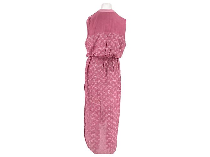 Autre Marque Vestido Sunday de algodón rosa - vista 6