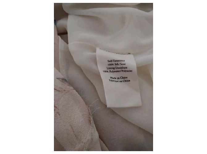 Autre Marque Love Shack Fancy Seidenkleid Rosa Pink - Ansicht 8