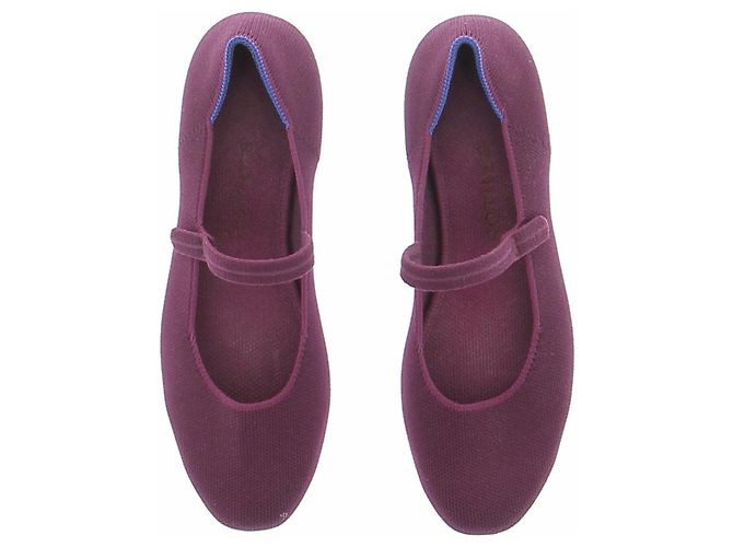 Autre Marque Ballerine viola "Mary Jane" Porpora - vista 4
