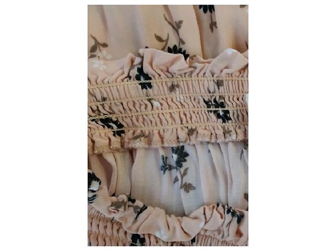 Autre Marque Top folgado de viscose rosa - vista 7