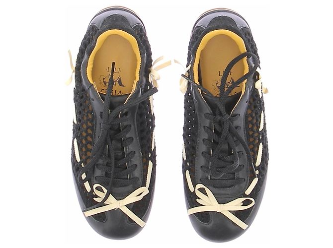 Autre Marque Zola Mesh-Sneaker Schwarz - Ansicht 4