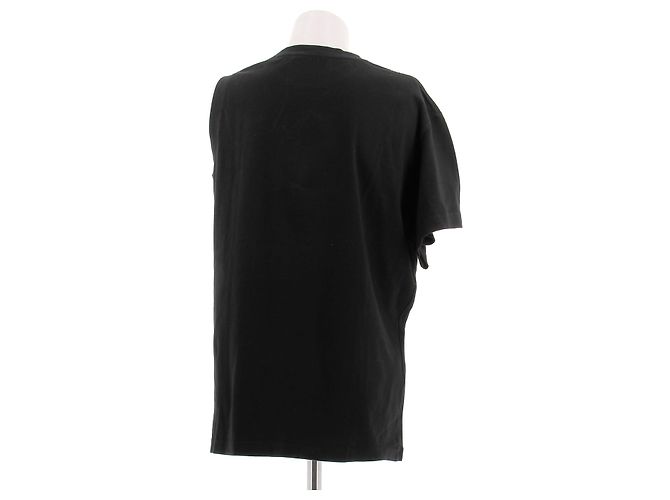 Laurence Bras Camiseta negra asimétrica Negro - vista 2