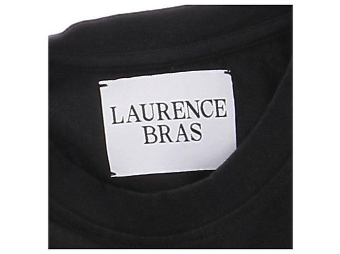 Laurence Bras Camiseta negra asimétrica Negro - vista 6