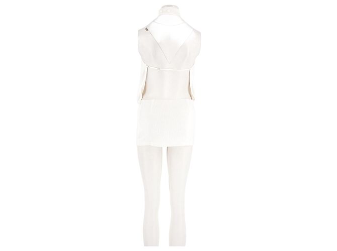 Autre Marque Vestido de algodón blanco CULTNAKED XS - vista 6