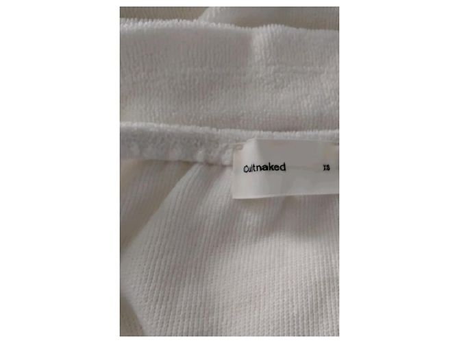 Autre Marque Vestido de algodón blanco CULTNAKED XS - vista 7