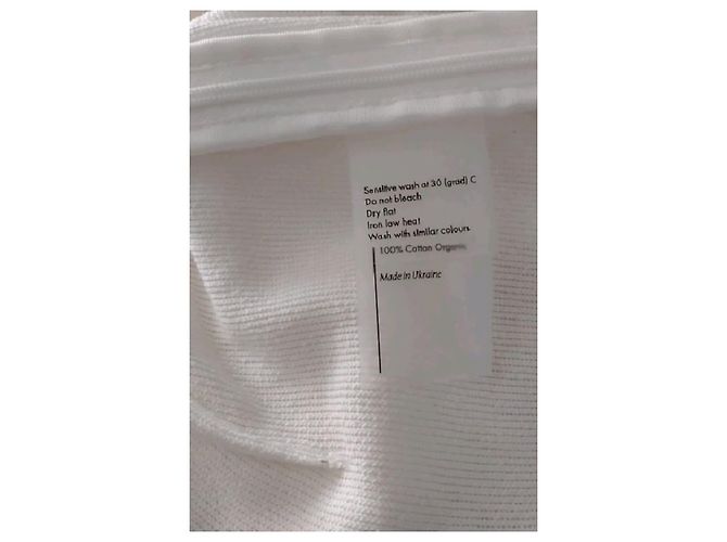 Autre Marque Vestido de algodón blanco CULTNAKED XS - vista 8