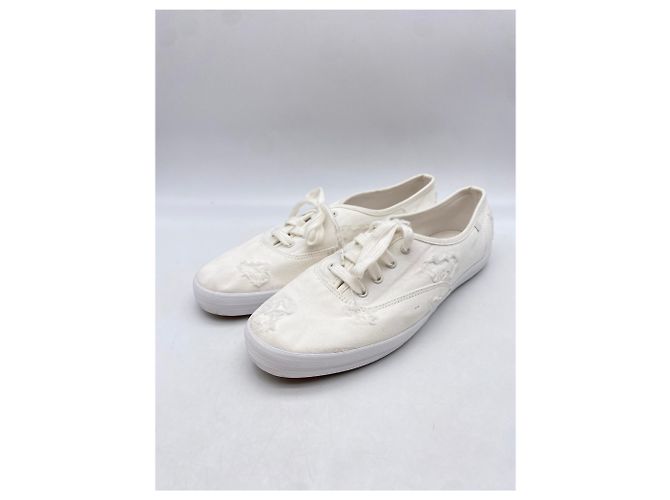 Autre Marque Sneakers KEDS in tela beige - vista 3