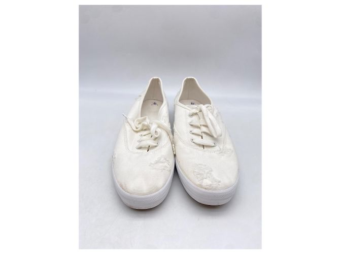 Autre Marque Sneakers KEDS in tela beige - vista 4