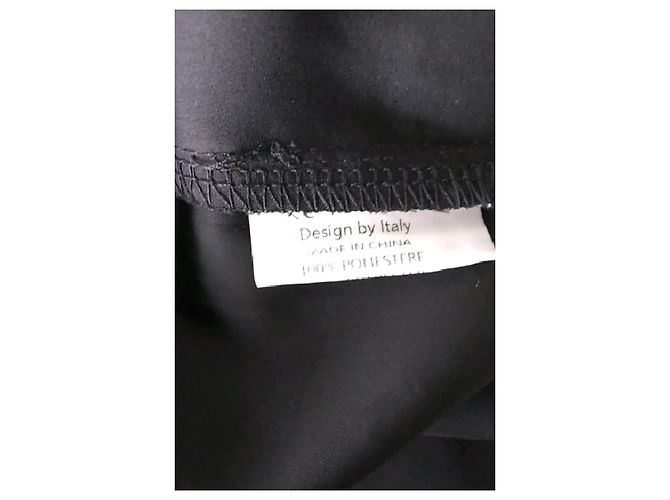 Autre Marque Camisa reta preta ELEH Preto - vista 8