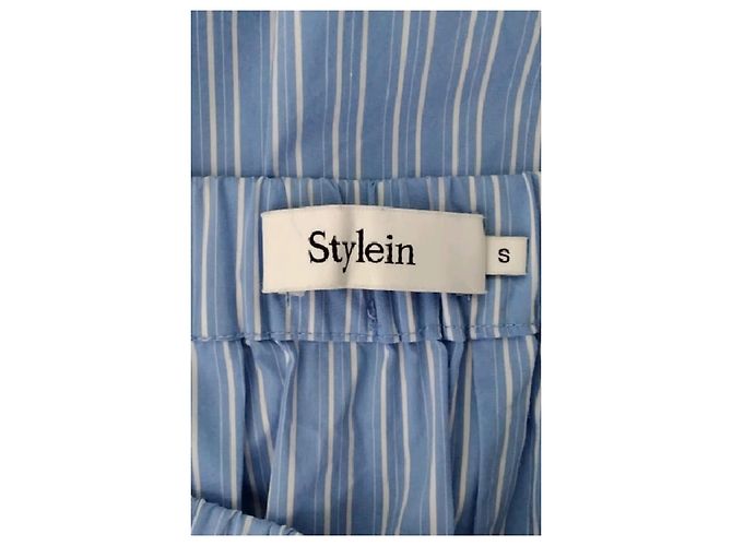 Autre Marque Saia de algodão azul STYLEIN - vista 5