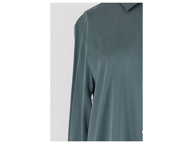 Autre Marque Camisa de seda azul ASCENO - vista 3