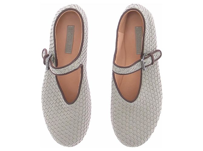 Autre Marque Bailarinas Marais "Mary Jane" Gris - vista 4