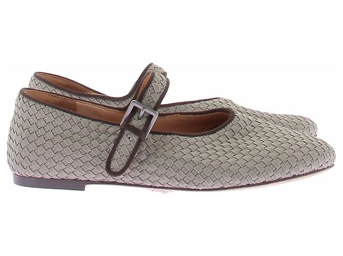 Autre Marque Bailarinas Marais "Mary Jane" Gris - vista 6