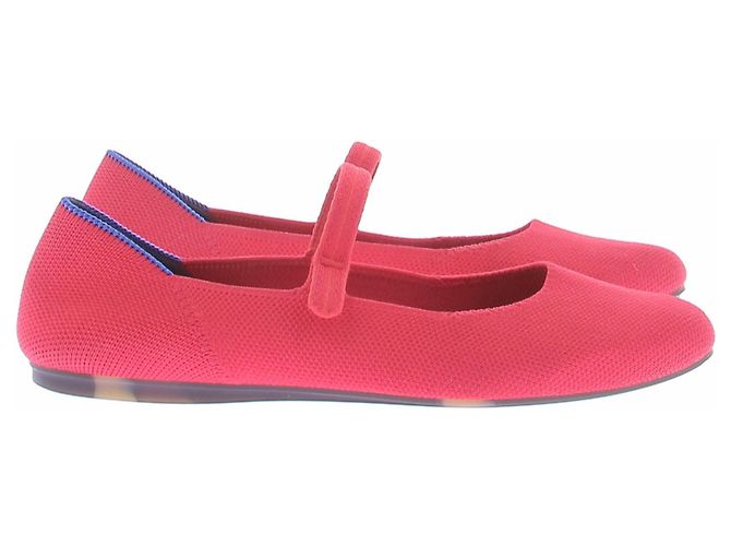 Autre Marque Bailarinas rojas "Mary Jane" - vista 6