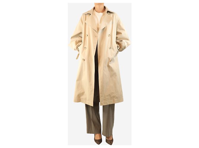 Autre Marque Gabardina con cinturón neutra - One size - vista 5