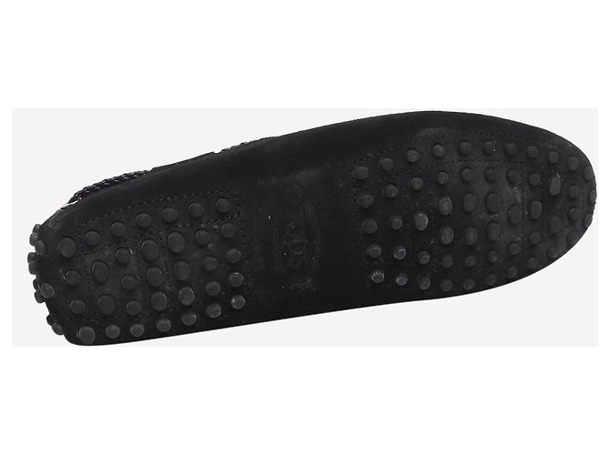 Tod's Gommino Loafer aus schwarzem Wildleder - Größe EU 38.5 (UK 5.5) - Ansicht 5