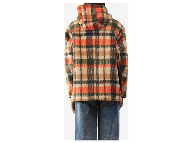 Autre Marque Kurt Mantel beige und orange - Größe S - Ansicht 2