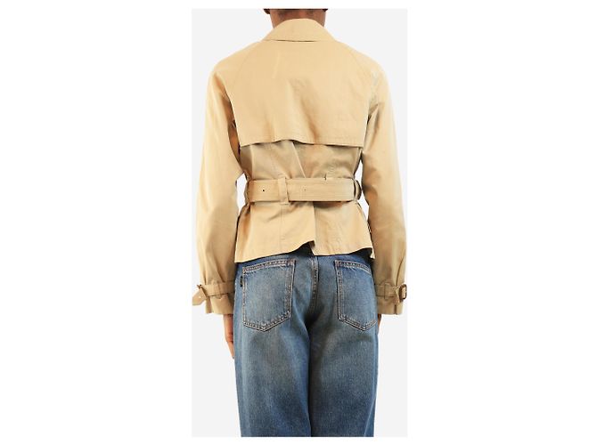Burberry Kurze taillierte Jacke in Neutral - size XS - Ansicht 2