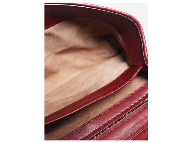 Knot Bottega Veneta Borsa a tracolla con nodo Olimpia Burgundy Rosso - vista 8