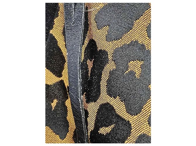Fendi Bolso de hombro de leopardo marrón Castaño - vista 14