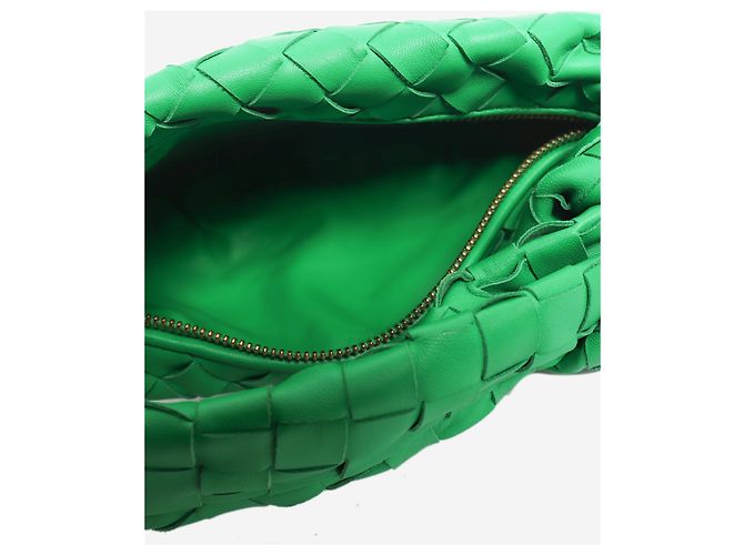 Bottega Veneta Mini mala Jodie verde - vista 6