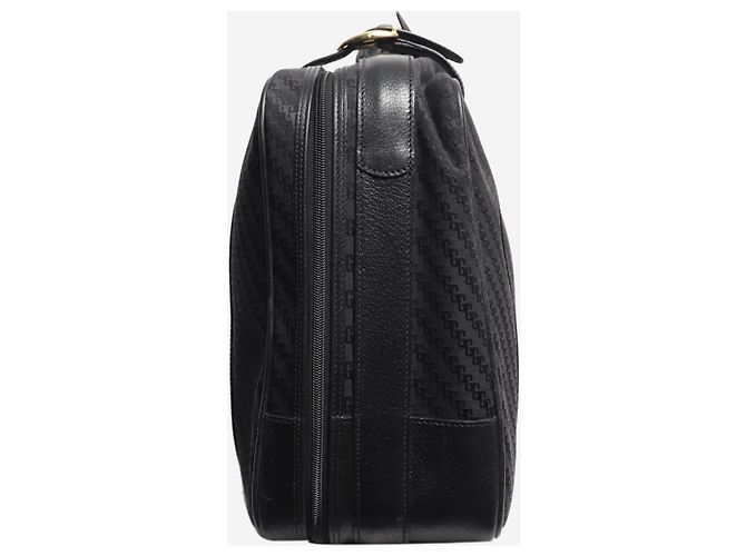 Padlock Gucci Valigia vintage nera Nero - vista 2
