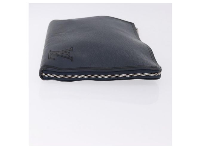 LOUIS VUITTON Pochette Jules GM Bag Taurillon Leather Navy M68235 - vista 3