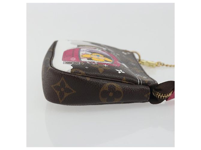 LOUIS VUITTON Monogram Vivienne Mini Pochette Accessoires M68490 LV - vista 3