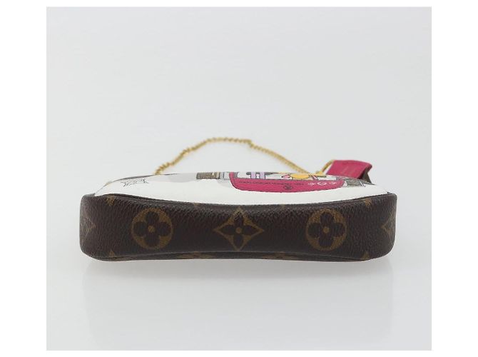 LOUIS VUITTON Monogram Vivienne Mini Pochette Accessoires M68490 LV - vista 5