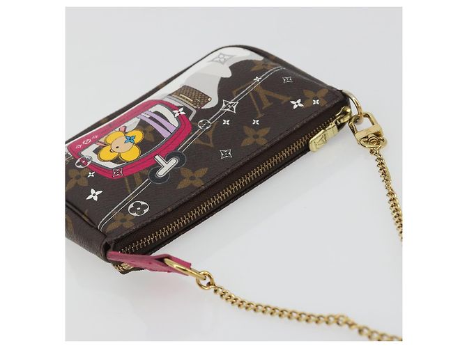 LOUIS VUITTON Monogram Vivienne Mini Pochette Accessoires M68490 LV - vista 6