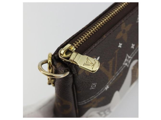 LOUIS VUITTON Monogram Vivienne Mini Pochette Accessoires M68490 LV - vista 9