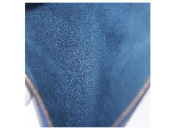 LOUIS VUITTON Epi Pochette Accessoires Pouch Blue M52985 LV - vista 11