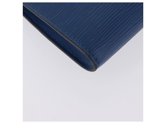 LOUIS VUITTON Epi Pochette Accessoires Pouch Blue M52985 LV - vista 14