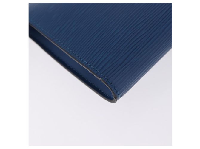 LOUIS VUITTON Epi Pochette Accessoires Pouch Blue M52985 LV - vista 16