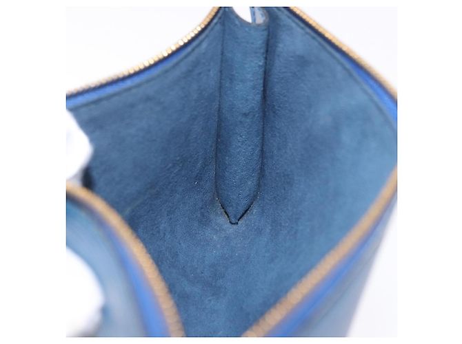 LOUIS VUITTON Epi Pochette Accessoires Pouch Blue M52985 LV - vista 18