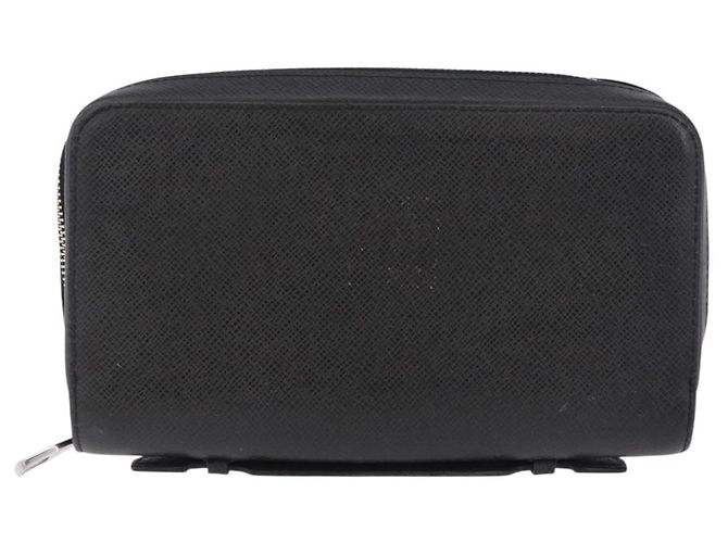 LOUIS VUITTON Taiga Zippy XL Long Wallet Black M44275 LV - vista 13