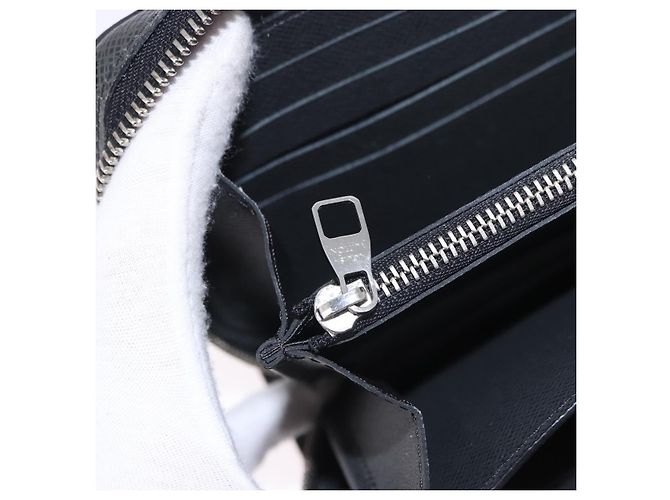 LOUIS VUITTON Taiga Zippy XL Long Wallet Black M44275 LV - vista 22