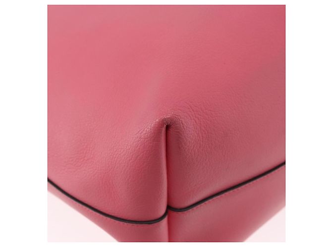 Autre Marque SAINT LAURENT Tote Bag Leather Pink Gold Tone 394195 - vista 13