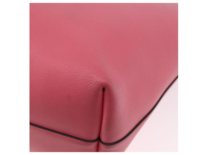 Autre Marque SAINT LAURENT Tote Bag Leather Pink Gold Tone 394195 - vista 14