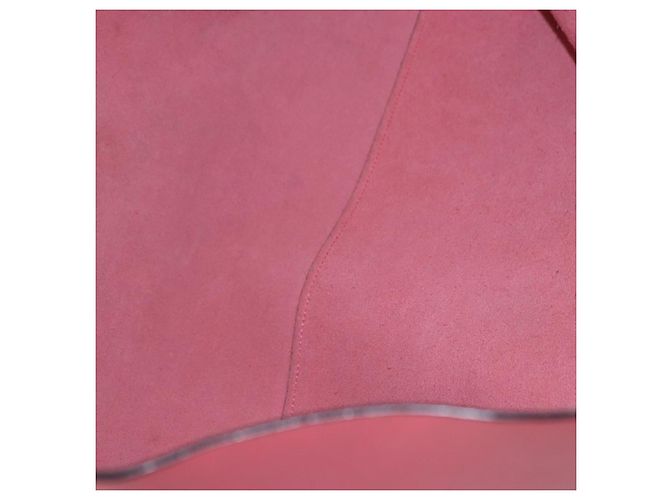 Autre Marque SAINT LAURENT Tote Bag Leather Pink Gold Tone 394195 - vista 17