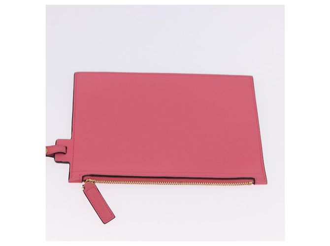 Autre Marque SAINT LAURENT Tote Bag Leather Pink Gold Tone 394195 - vista 23