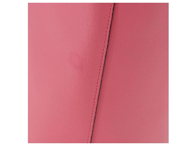 Autre Marque SAINT LAURENT Tote Bag Leather Pink Gold Tone 394195 - vista 5