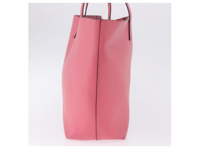 Autre Marque SAINT LAURENT Tote Bag Leather Pink Gold Tone 394195 - vista 6