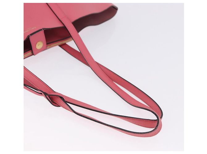 Autre Marque SAINT LAURENT Tote Bag Leather Pink Gold Tone 394195 - vista 8
