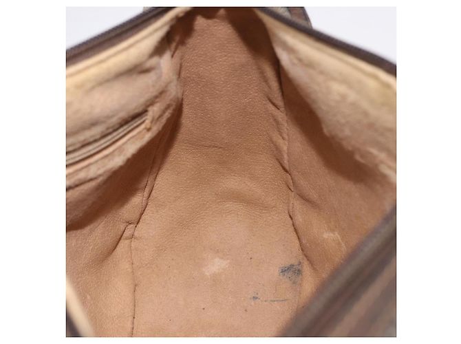 GUCCI GG Supreme Web Sherry Line Bag PVC Beige Gold 02 14 032 - vista 18