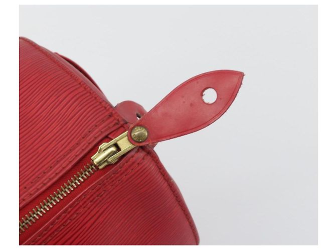 LOUIS VUITTON Epi Speedy 30 Hand Bag Castilian Red M43007 LV - vista 17