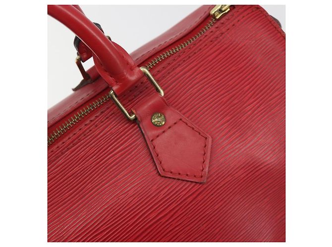 LOUIS VUITTON Epi Speedy 30 Hand Bag Castilian Red M43007 LV - vista 18