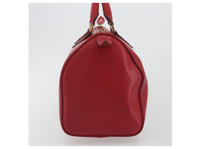 LOUIS VUITTON Epi Speedy 30 Hand Bag Castilian Red M43007 LV - vista 3