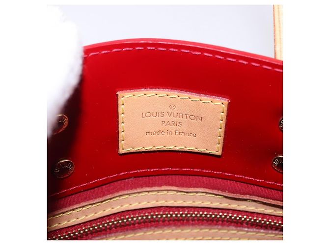 LOUIS VUITTON Monogram Vernis Reade PM Bag Pomme D'amour M91990 LV - vista 18